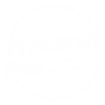 logo Natural Pet menu branco300